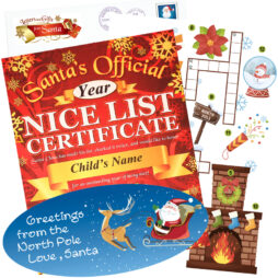 Nice List Certificate From Santa