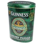 Guinness luxury fudge in collector's green tin (200g) $0.00